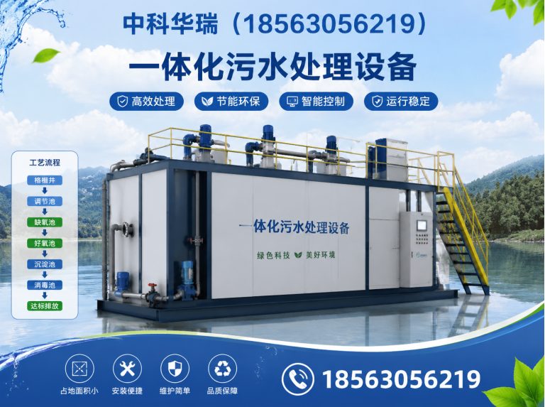 寒亭区污水处理设备展示图